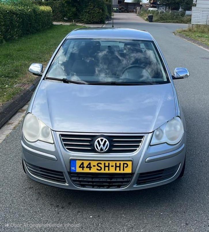 Volkswagen Polo 1.4 55KW 2006 Grijs, Auto's, Volkswagen, Particulier, Polo, Airbags, Airconditioning, Elektrische buitenspiegels