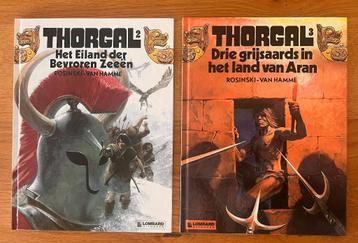 Thorgal HC 2 + 3 - 1ste druk (ook andere delen aanwezig) beschikbaar voor biedingen