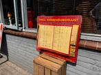 SHELL aanbevelingslijst jaren 60, Ophalen, Reclamebord, Gebruikt, .