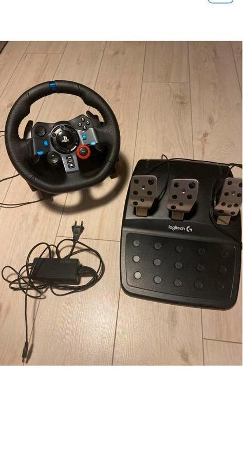 Logitech Racestuur, Spelcomputers en Games, Spelcomputers | Sony PlayStation Consoles | Accessoires, Zo goed als nieuw, Ophalen of Verzenden