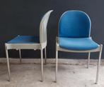 37 x Vintage Casala kuipstoelen kantine stoelen cafe bistro, Kunststof, Blauw, Ophalen of Verzenden, Zo goed als nieuw