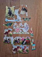 Oude Poezieplaatjes poesieplaatjes vintage, Verzamelen, Poesieplaatjes, Ophalen of Verzenden