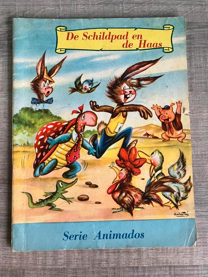De schildpad en de haas serie Animados, Boeken, Overige Boeken, Zo goed als nieuw, Ophalen of Verzenden