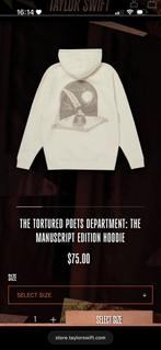 NIEUW officiele Taylor Swift hoodie, Kleding | Dames, Truien en Vesten, Ophalen of Verzenden, Nieuw, Maat 38/40 (M), Beige