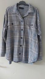 Geruit jasje/blouse van C.RO maat XL, blauw/zwart/wit, Blauw, Ophalen of Verzenden, Zo goed als nieuw