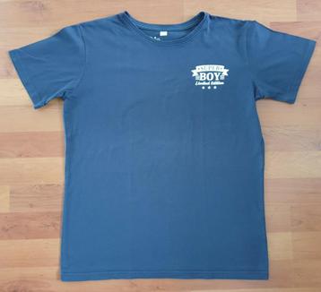 Blauw t-shirt - Bonprix - maat 164 - 170 beschikbaar voor biedingen