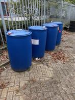 vaten  200 liter kunsstof, Tuin en Terras, 150 liter of meer, Ophalen, Gebruikt, Kunststof