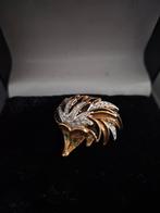 Vintage A&S (Attwood & Sawyer) egel broche, Overige materialen, Minder dan 4 cm, Ophalen of Verzenden, Zo goed als nieuw