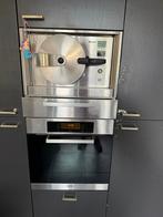 Miele set: oven + stoomoven + bordenverwarmer, Witgoed en Apparatuur, Ovens, Ophalen, Gebruikt, Oven, 45 tot 60 cm