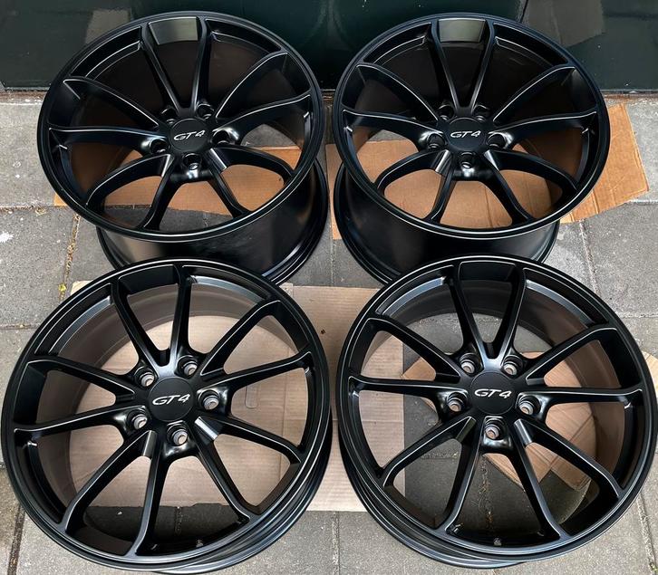 Originele Porsche Cayman 981 GT4 velgen 20 inch, Auto-onderdelen, Banden en Velgen, Velg(en), Zomerbanden, 20 inch, Ophalen of Verzenden