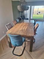 Henders Hazel falster kikar smoke 220xx100 eettafel 8 pers, Ophalen, Zo goed als nieuw