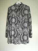 WE Blouse Zwart Wit Bohemian Aztec Motief maat S, Kleding | Dames, Blouses en Tunieken, WE, Zwart, Ophalen of Verzenden, Zo goed als nieuw