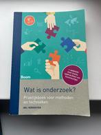Wat is onderzoek?, Boeken, Studieboeken en Cursussen, Zo goed als nieuw, Nel Verhoeven, Beta, HBO