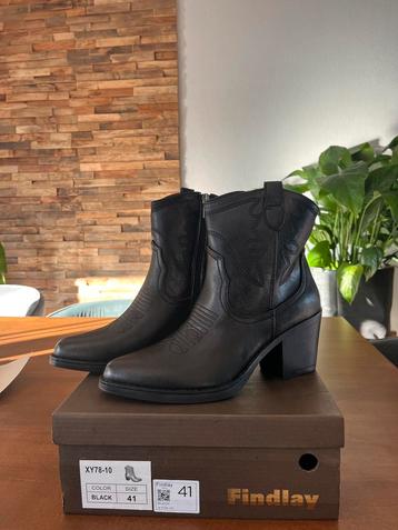 Cowboylaars met hakje zwart Nieuw maat 37 beschikbaar voor biedingen