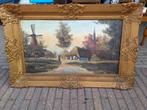 Landschap schilder Verbeek., Antiek en Kunst, Kunst | Schilderijen | Klassiek, Ophalen