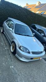 Honda Civic 1.4 I S AUT 1999 Grijs, Auto's, Stof, Origineel Nederlands, Particulier, Zilver of Grijs