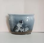 Art Deco Poes met Kittens Friedrich vaas Kaestner ca 1930, Verzenden