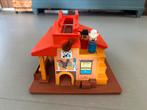 Vintage fisher price  saloon / western town, Ophalen of Verzenden, Zo goed als nieuw, Speelset