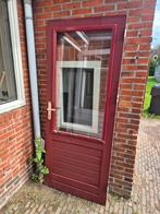 Buitendeur 201 x 82 met HR++ glas 2023, Ophalen, Glas, Buitendeur, 200 tot 215 cm