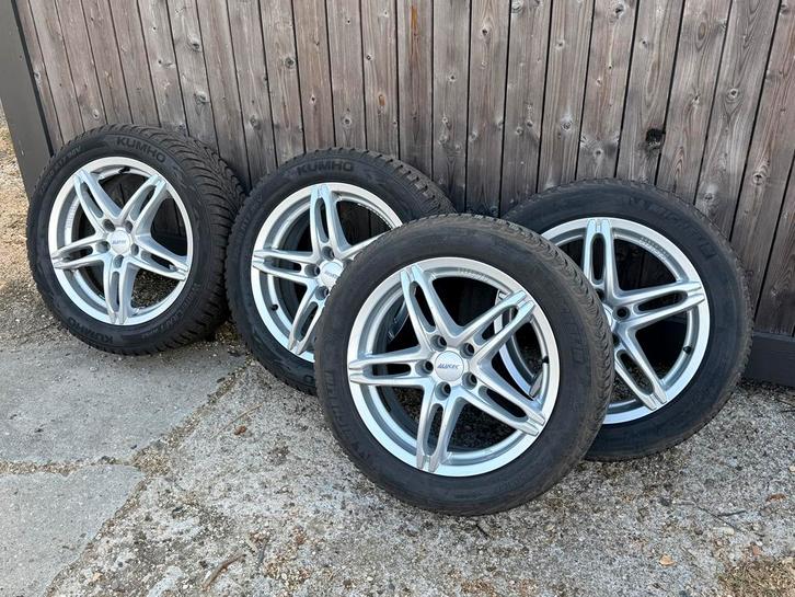 ️️ Audi Q2 Winterset 17 inch VW T-roc Skoda Winterbanden ️️, Auto-onderdelen, Banden en Velgen, Banden en Velgen, Winterbanden