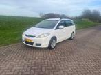 Mazda 5 1.8 Touring 7 Persoons, 82-SL-HB, Auto's, Mazda, Gebruikt, 1370 kg, 4 cilinders, Wit