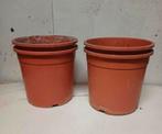 Kweekpotten 5,5 liter, Tuin en Terras, Bloempotten, Kunststof, Gebruikt, Rond, Ophalen of Verzenden