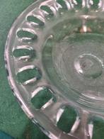 Schaal met open rand dik glas, Ophalen of Verzenden, 'T Olde Gre-j, Info@toldegrej.nl, Endepoelstraat 20f Didam