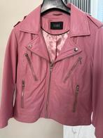 Ibana roze leren bicker jasje, Kleding | Dames, Ophalen of Verzenden, Zo goed als nieuw, Maat 38/40 (M), Roze