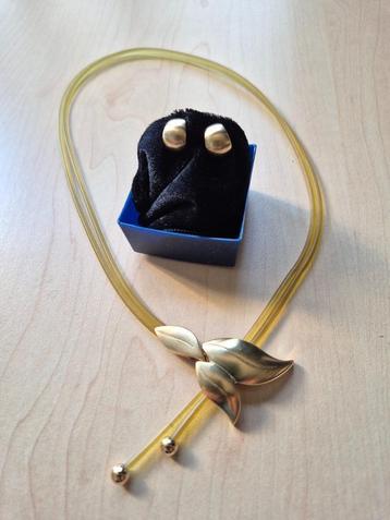 Leuk Pierre Lang set ketting en oorbellen beschikbaar voor biedingen