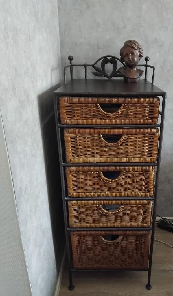 Grange kast, Huis en Inrichting, Kasten | Dressoirs, Gebruikt, Minder dan 50 cm, 25 tot 50 cm, Met lade(s), Metaal, Ophalen