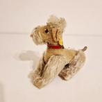 Steiff Poedel Snobby met knop en vaantje beeldje, Ophalen of Verzenden