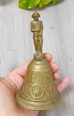 Vintage bronzen tafelbel met afbeelding van Napoleon Bonapar, Ophalen of Verzenden