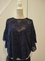 Blouse van Ted Baker, maat M (5 ESP), Maat 38/40 (M), Blauw, Nieuw, Ophalen of Verzenden