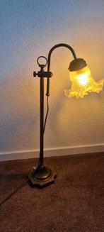 Vintage Brons Tafellamp, Ophalen of Verzenden
