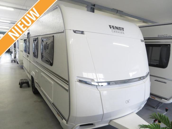 Fendt Tendenza 515 SG +gratis mover, Caravans en Kamperen, Caravans, tot en met 4, 1250 - 1500 kg, Rondzit, Fendt, 2 aparte bedden