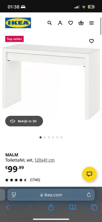 IKEA MALM ladekast - afbeelding 1