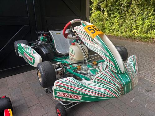 Tony kart dd2 evo 2021 125cc, Sport en Fitness, Karting, Zo goed als nieuw, Kart, Ophalen of Verzenden