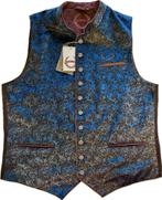 Heren Gilet maat 52 tm 56 nieuw, Kleding | Heren, Kostuums en Colberts, Maat 52/54 (L), Trachtenmode.nl, Blauw, Nieuw