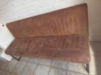 Cognac Eetkamerbank - 3 persoons, Ophalen, Gebruikt, Minder dan 75 cm, 150 tot 200 cm