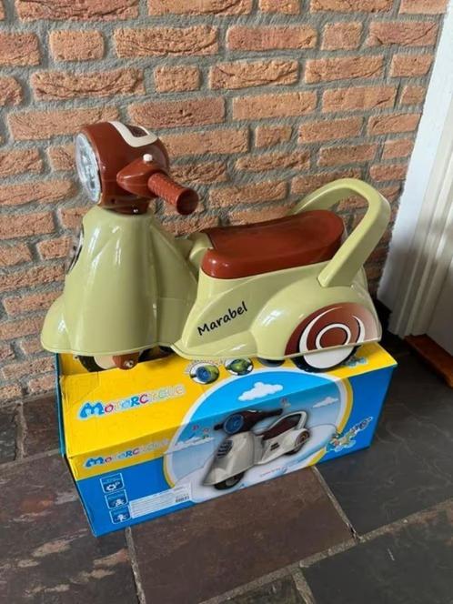 Bandits en Angels loopauto scooter, Kinderen en Baby's, Speelgoed | Buiten | Voertuigen en Loopfietsen, Zo goed als nieuw, Loopvoertuig