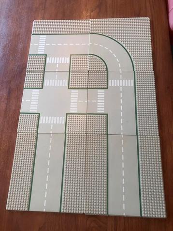 Lego wegenplaten grondplaten stad dorp 6 stuks beschikbaar voor biedingen