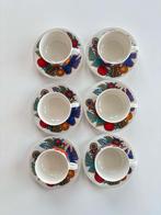 Villeroy & Boch Acapulco, 6 sets koffietassen + ondertassen, Huis en Inrichting, Keuken | Servies, Gebruikt, Ophalen of Verzenden