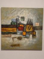 Schilderij abstract  - geometrische vormen, Ophalen