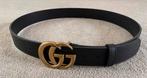 Riem zwart nep leder namaak GUCCI, Zwart, Ophalen of Verzenden, Zo goed als nieuw, Namaak