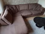 Urban sofa hoekbank leverkleur taupe, Ophalen, 250 tot 300 cm, Hoekbank, 75 tot 100 cm