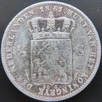 Halve gulden 1861, Postzegels en Munten, Munten | Nederland, ½ gulden, Koning Willem III, Verzenden, Zilver