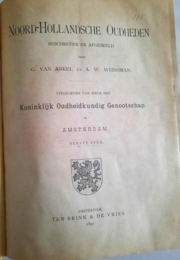 Arkel -  Noord-Hollandsche Oudheden beschikbaar voor biedingen