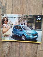 Opel Agila brochure 2008, Nieuw, Opel, Ophalen of Verzenden, Opel