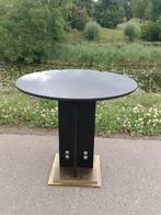 Ronde Hollywood Regency bijzettafel | Giorgetti jaren ‘80, Huis en Inrichting, Tafels | Bijzettafels, Rond, 55 tot 75 cm, Ophalen
