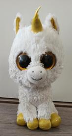Ty beanie boo unicorn Pegasus 24 cm, Ophalen of Verzenden, Zo goed als nieuw